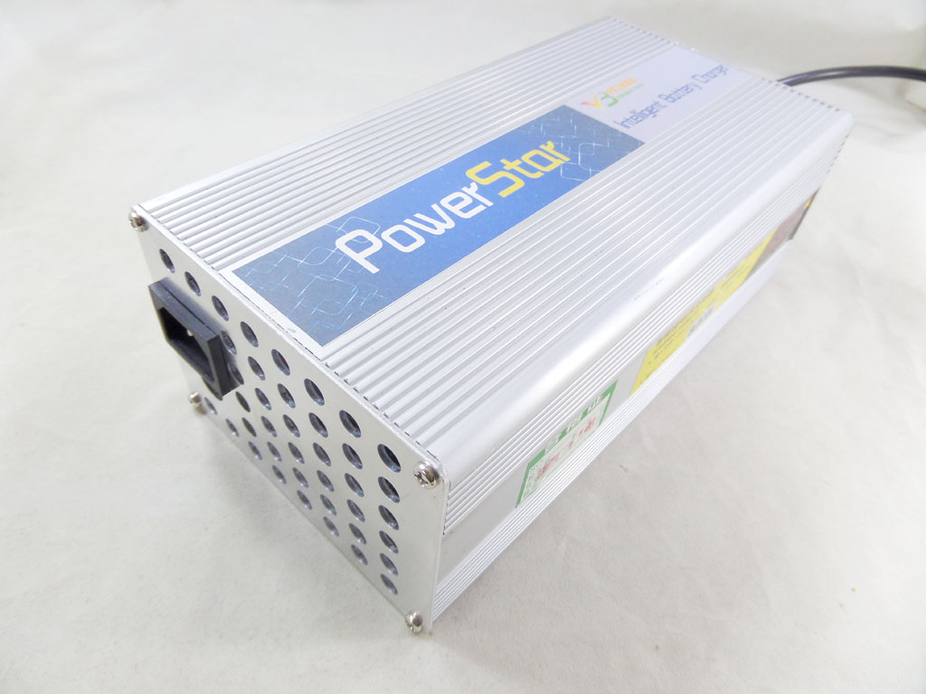 PowerStar 24V 36V 48V 60V 72V 96V 10A 15A磷酸铁锂大电流快速充电器V1